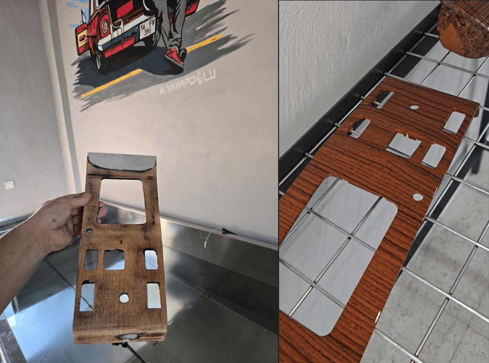 Mercedes W124 Maun Desen Kaplama