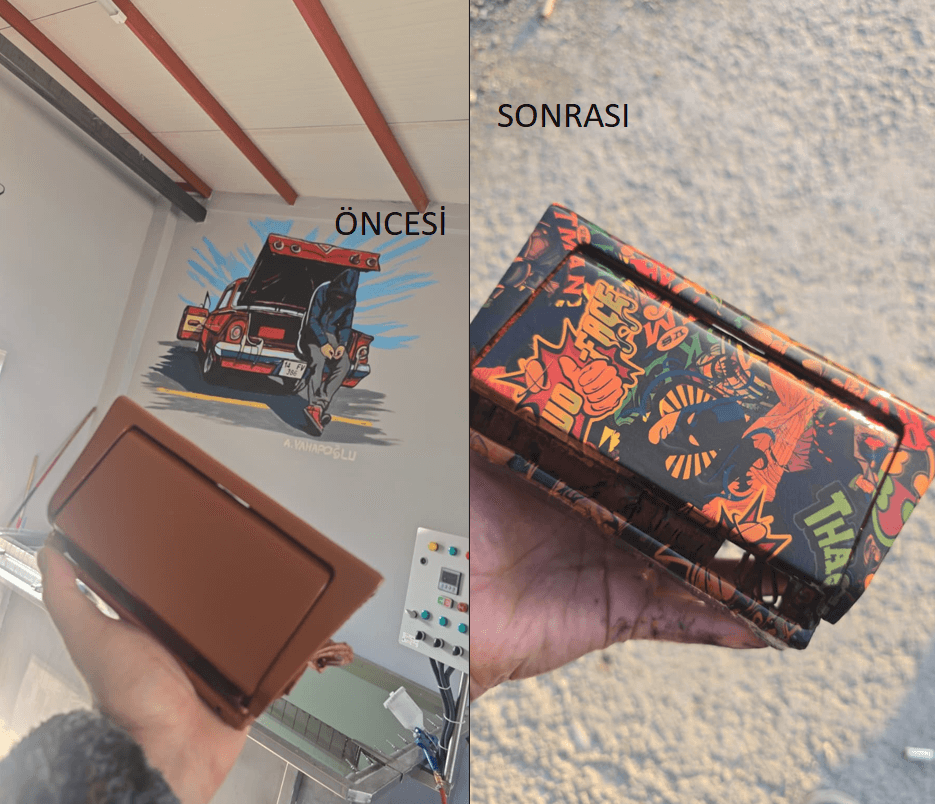 Mercedes W124 Küllük Cartoon Kaplama