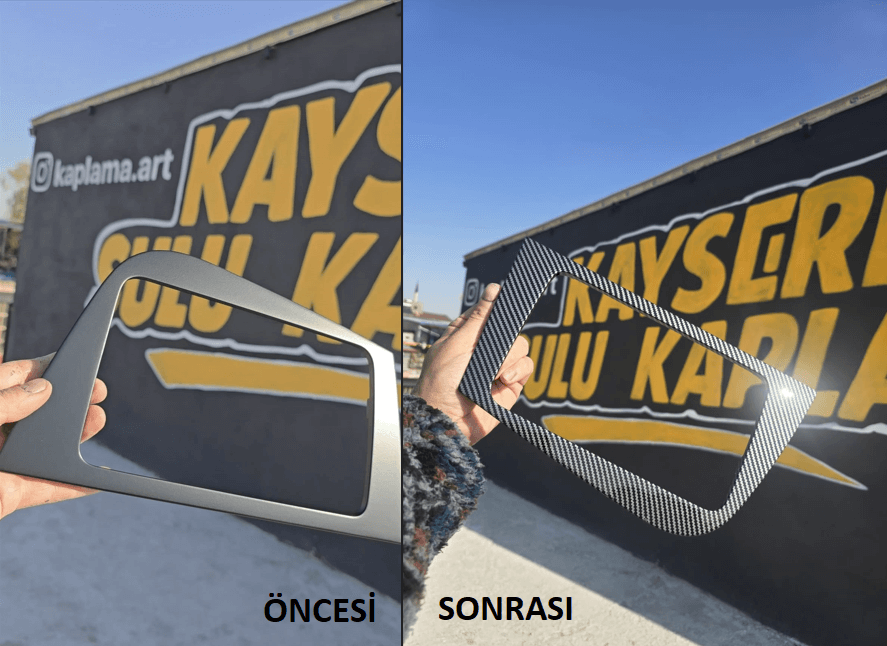 Cupra Aracımız İçin Karbon Teyip Çerçevesi