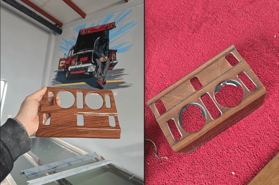 Mercedes W Kasa Maun İşlemimiz Orta Konsol