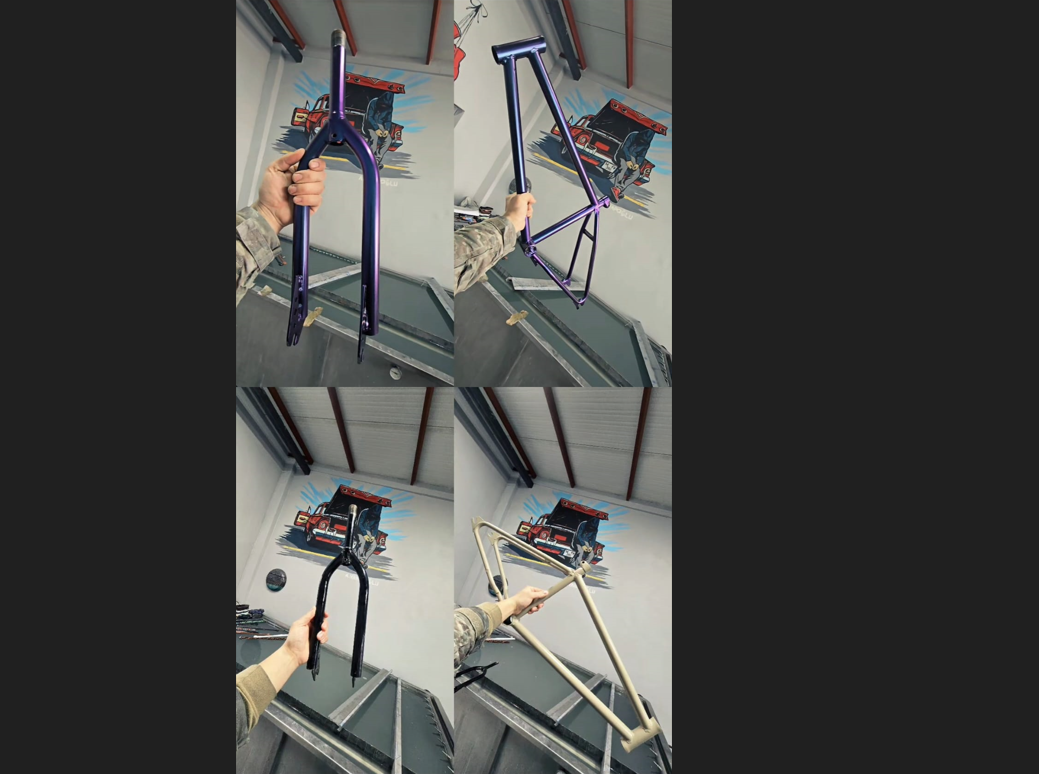 Bisikler Kadro'su Özel Renk Boyama İşlemimiz