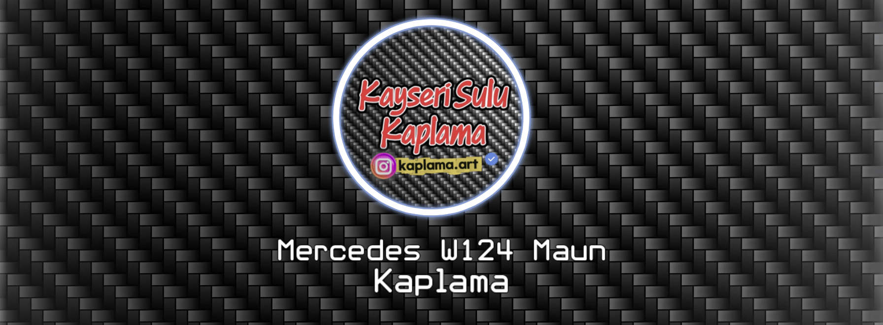 Mercedes W124 Maun Desen Kaplama